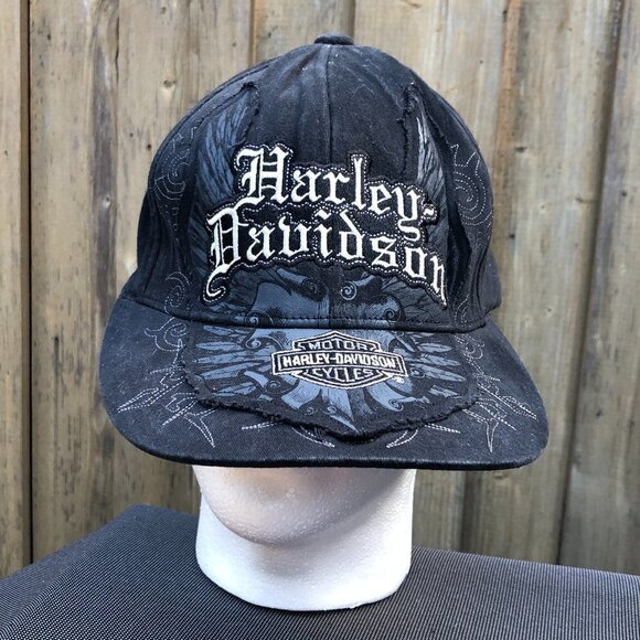 Vintage Embroidered Harley Davidson Hat - Picture 1 of 8